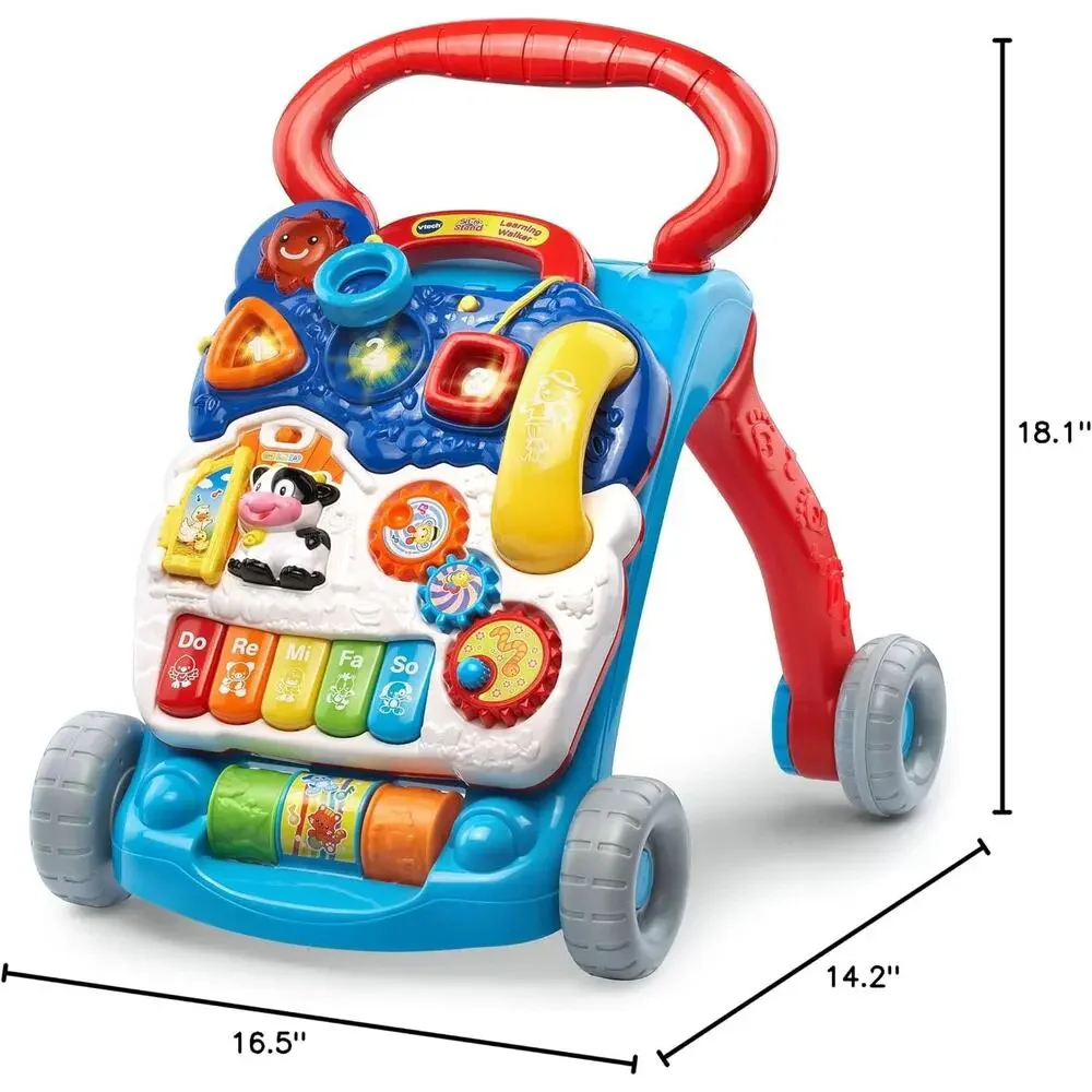 VTech Sit-to-Stand Learning Walker (Frustration Free Packaging), Blue